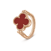 18K Vintage Alhambra Reversible Ring
