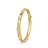 18K Perlée Sweet Clovers Small Bracelet