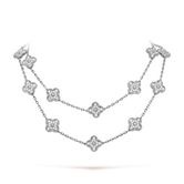 18K Vintage Alhambra 20 Motifs Long Necklace