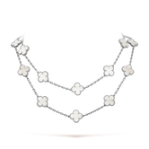 18K Vintage Alhambra 20 Motifs Long Necklace