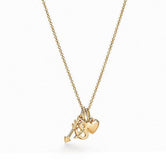 18K T Wine and Dine Pendant Necklace