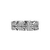 18K White Gold Victoria Vine Ring